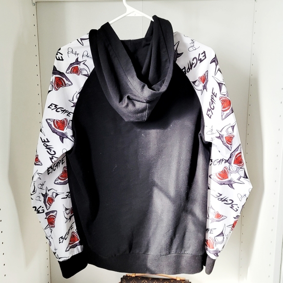 Philipp Plein Shark Escape Zip Hoodie - Picture 2 of 6